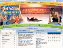 Tablet Screenshot of cityofml.com